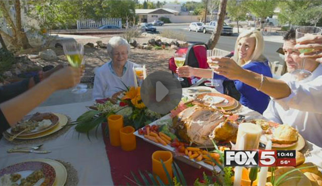Fox5 becomes woman's family for Thanksgiving